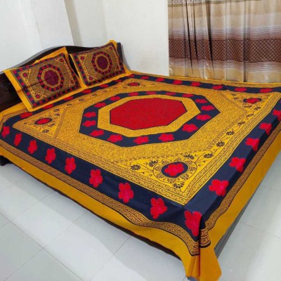 Luxury King size Bed Sheet with Matching Pillow covers