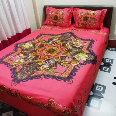 Luxury King size Bed Sheet with Matching Pillow covers