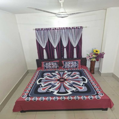 Luxury King size Bed Sheet with Matching Pillow covers