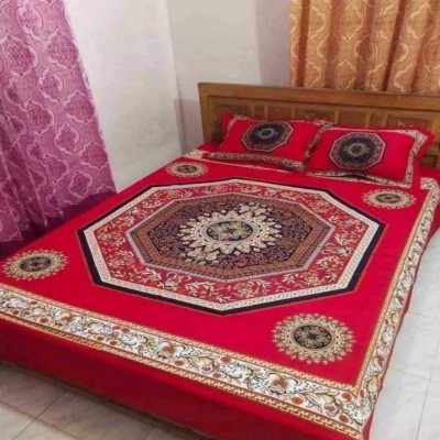 Luxury King size Bed Sheet with Matching Pillow covers