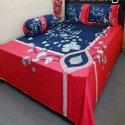 Luxury King size Bed Sheet with Matching Pillow covers