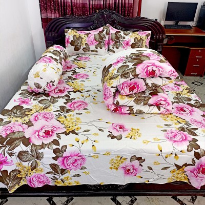 Twill Cotton Comforter - 5 Pcs Set