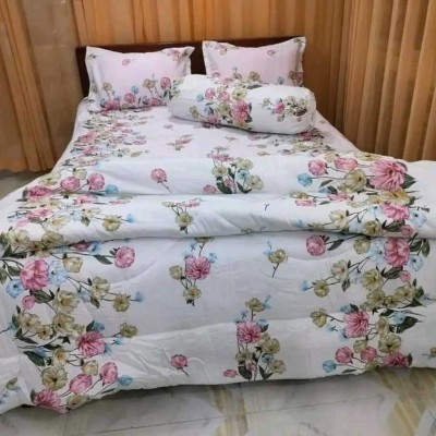 Twill Cotton Comforter - 5 Pcs Set