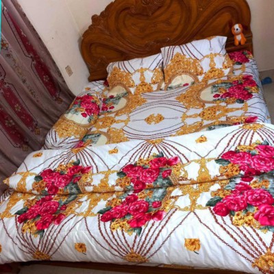 Twill Cotton Comforter - 5 Pcs Set