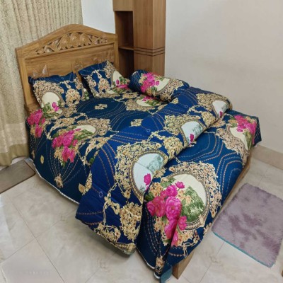 Twill Cotton Comforter - 5 Pcs Set