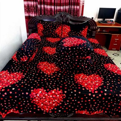 Twill Cotton Comforter - 5 Pcs Set