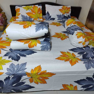 Twill Cotton Comforter - 5 Pcs Set
