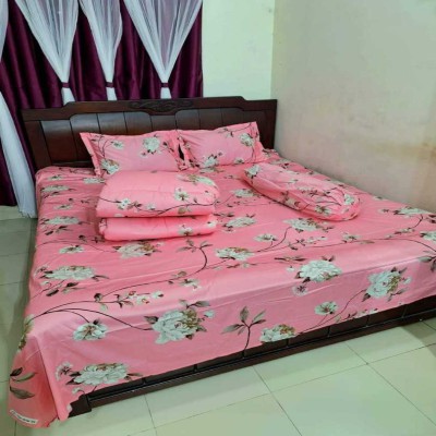 Twill Cotton Comforter - 5 Pcs Set