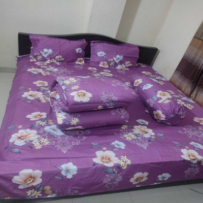 Twill Cotton Comforter - 5 Pcs Set