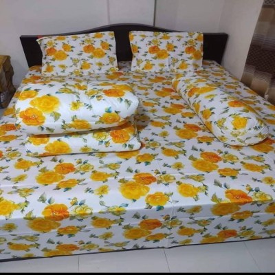 Twill Cotton Comforter - 5 Pcs Set