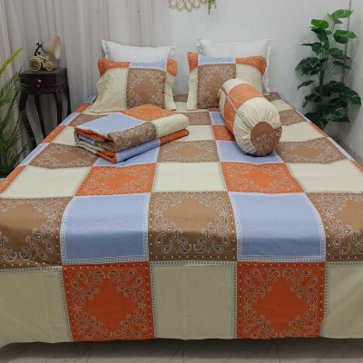 Twill Cotton Comforter - 5 Pcs Set