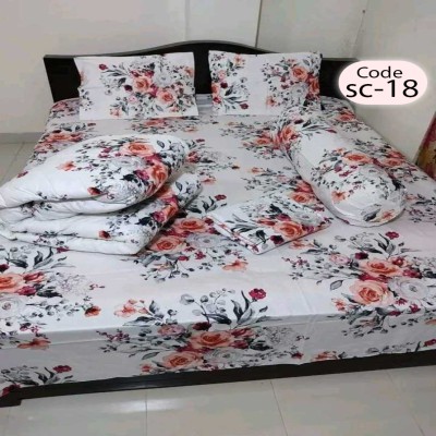 Twill Cotton Comforter - 5 Pcs Set