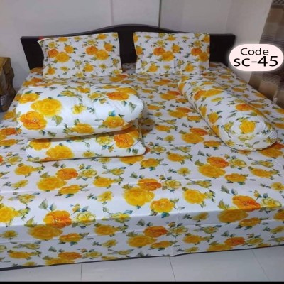 Twill Cotton Comforter - 5 Pcs Set