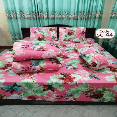 Twill Cotton Comforter - 5 Pcs Set