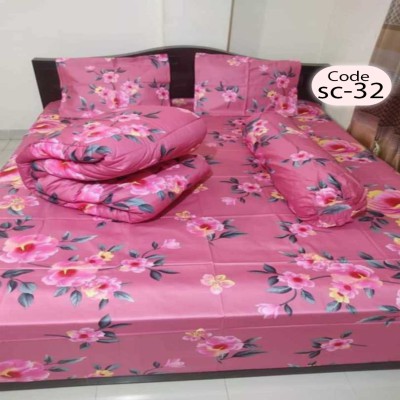 Twill Cotton Comforter - 5 Pcs Set