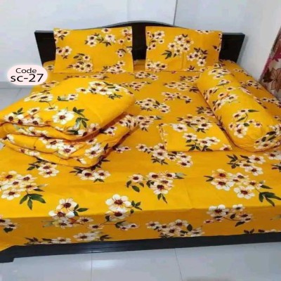 Twill Cotton Comforter - 5 Pcs Set