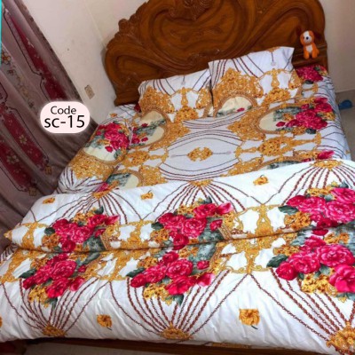 Twill Cotton Comforter - 5 Pcs Set