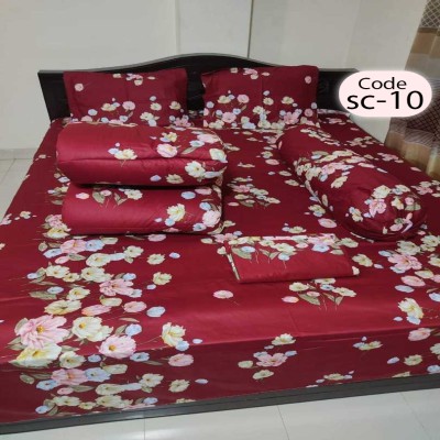 Twill Cotton Comforter - 5 Pcs Set